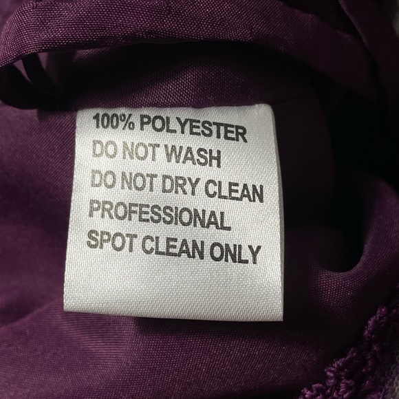 Jjs House Grape Purple Mother of The bride Dress Womens size 6 NWT *Description* - Picture 5 of 6